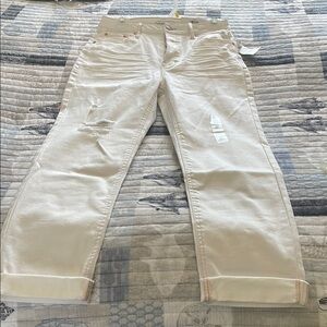 Women's Cream Jeans